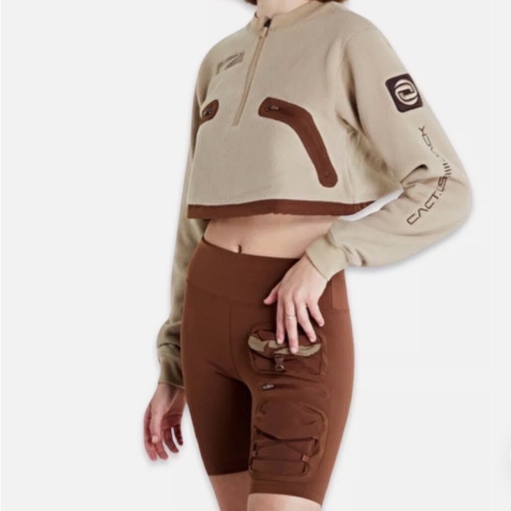 Nike x CACT.US CORP Travis Scott Collab Women's Pullover Crew Sweatshirt - Picture 3 of 11